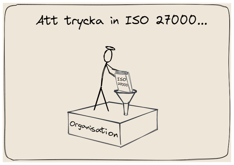 Agilt införande av ISO 27001 som passar en organisation som arbetar agilt